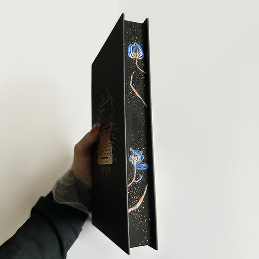 Divine Rivals & Ruthless Vows: Hand-Painted Edges US Hardback Set by Rebecca Ross