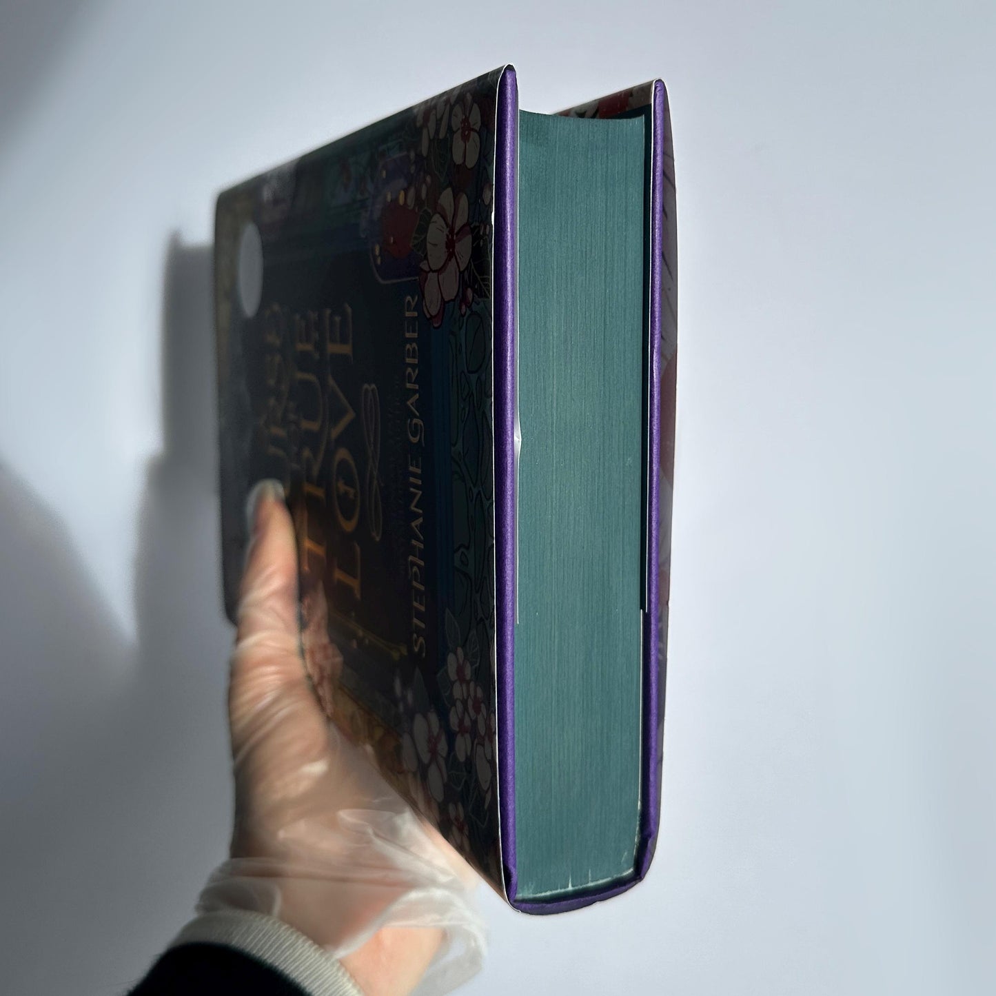 A Curse For True Love: Hand-Painted Edges Signed Book by Stephanie Garber