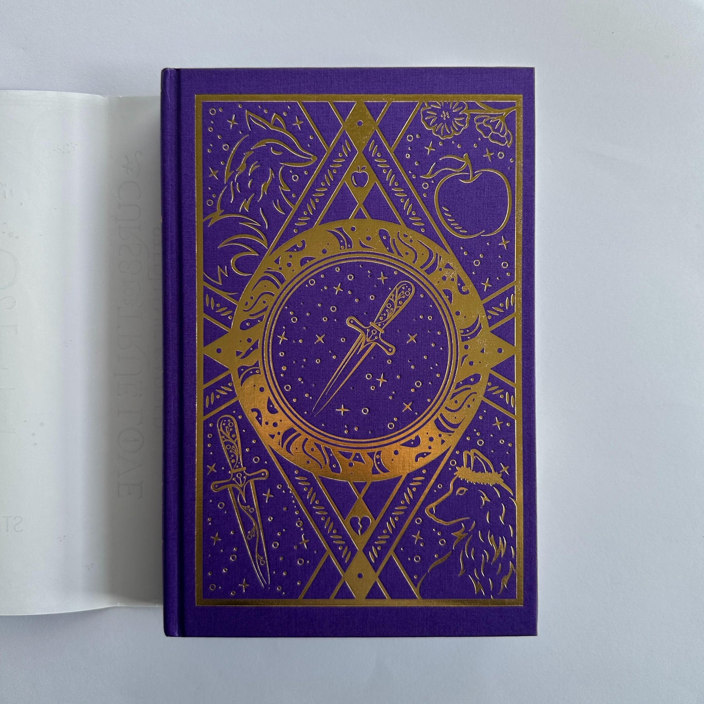 A Curse For True Love: Hand-Painted Edges Signed Book by Stephanie Garber