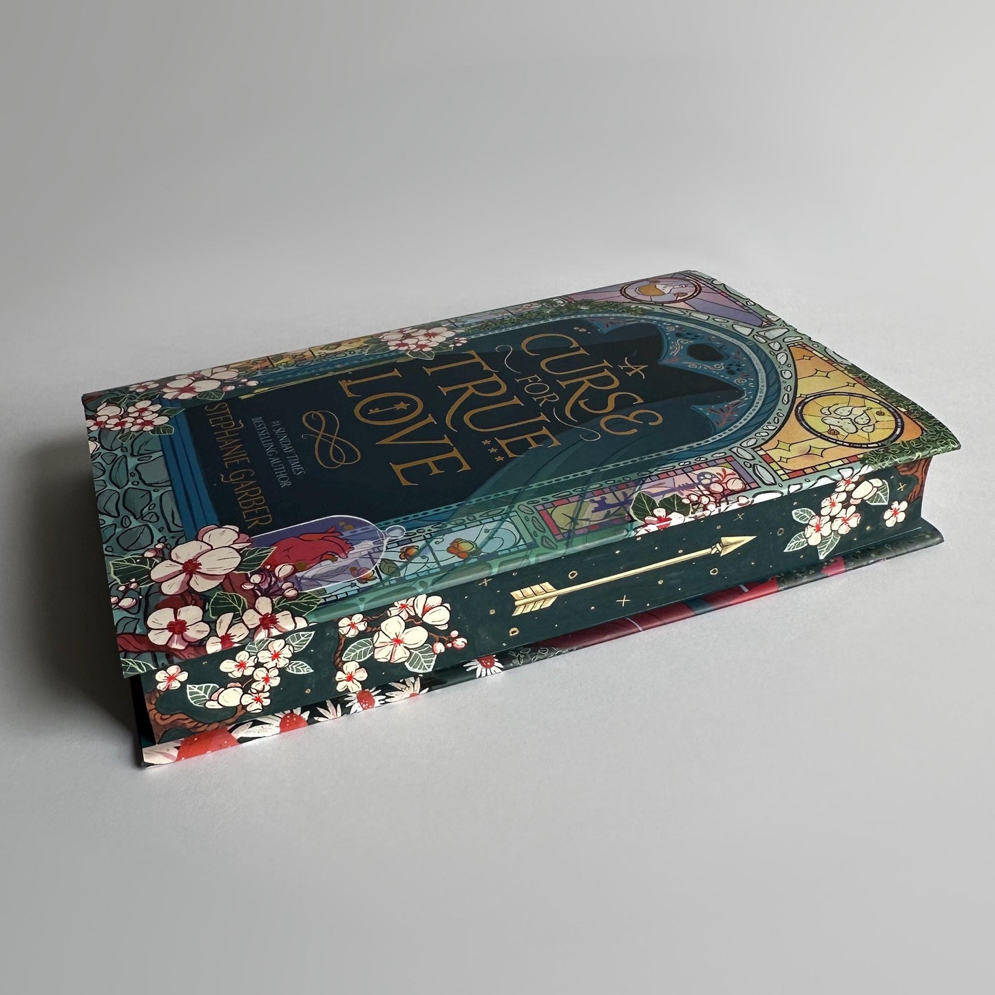A Curse For True Love: Hand-Painted Edges Signed Book by Stephanie Garber