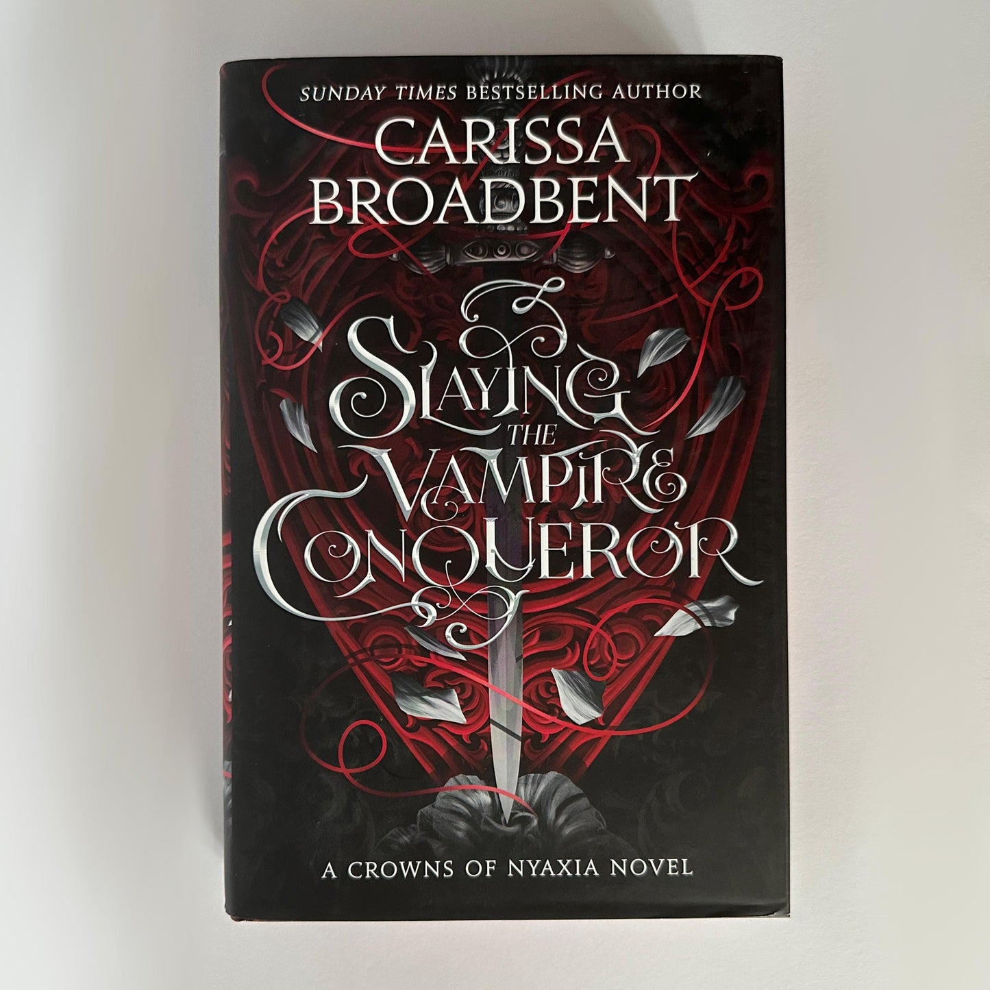 Hand-Painted Edges Book: Slaying the Vampire Conqueror - Carissa Broadbent