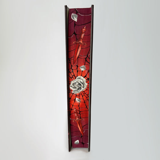 Hand-Painted Edges Book: Slaying the Vampire Conqueror - Carissa Broadbent