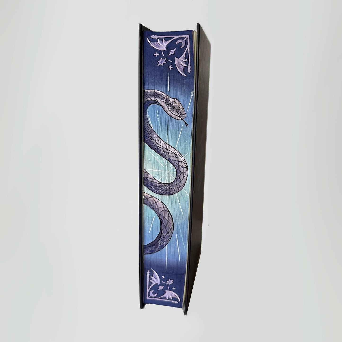 Hand-Painted Edges Book: The Serpent and the Wings of Night - Carissa Broadbent