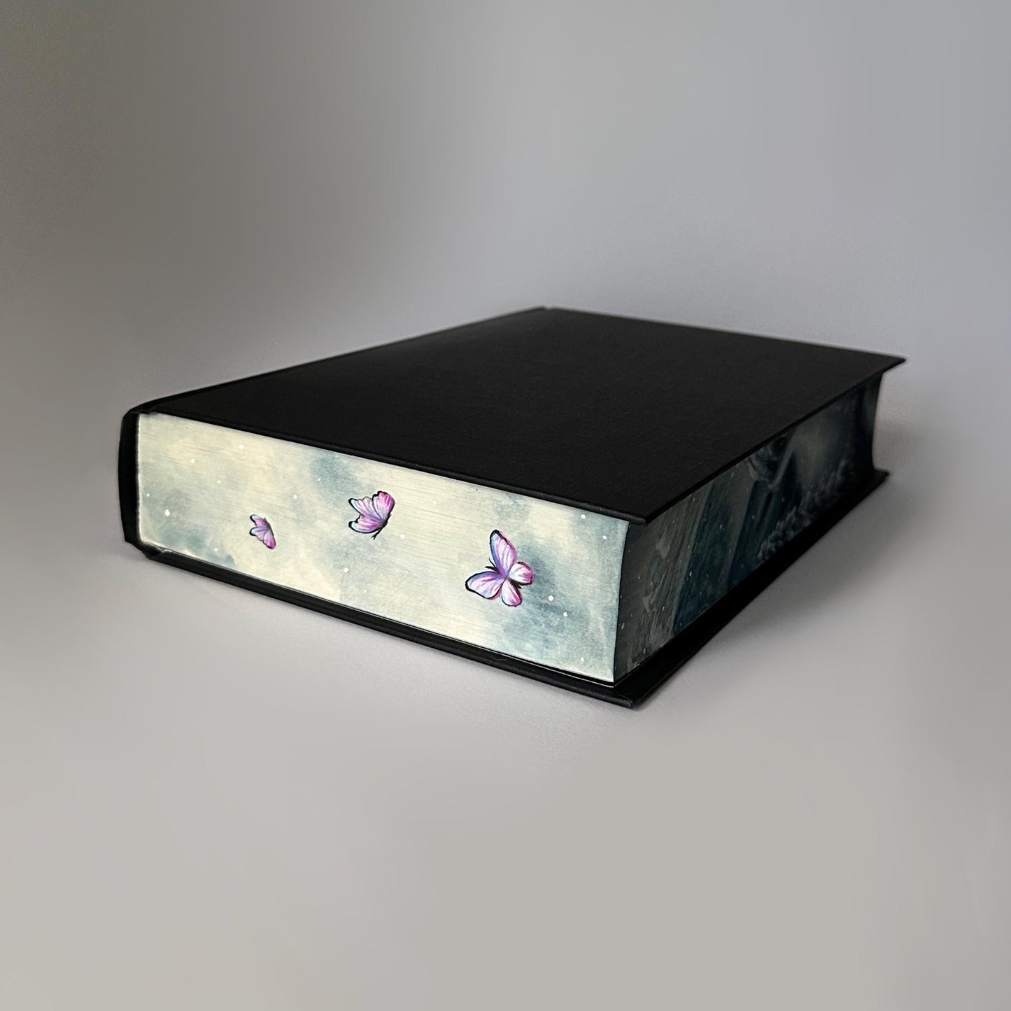 Quicksilver by Callie Hart: Hand-Painted Edges Book | bookish lover gift
