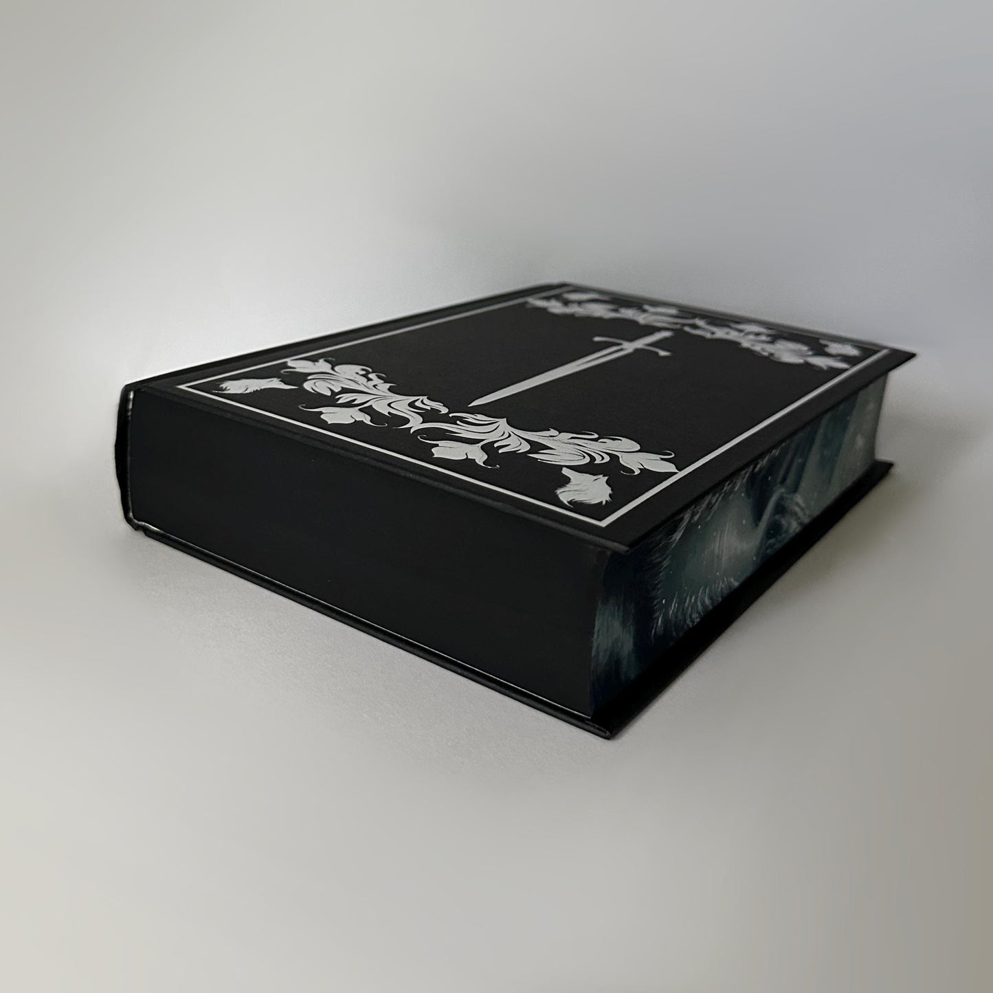 Quicksilver by Callie Hart: Hand-Painted Edges Book | bookish lover gift